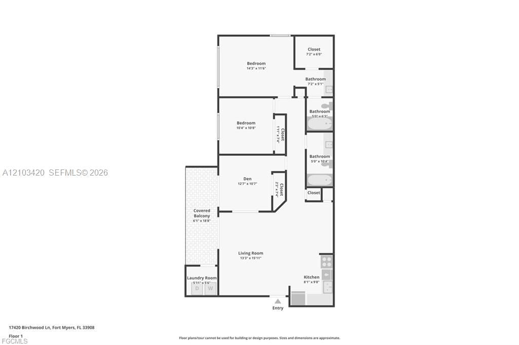 17420 Birchwood Lane 5, Fort Myers, FL 33908 photo 2