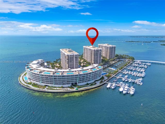 2 Grove Isle Drive B606, Miami, FL 33133